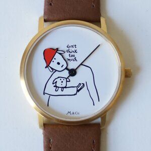 Maira Kalman Watch - Brown